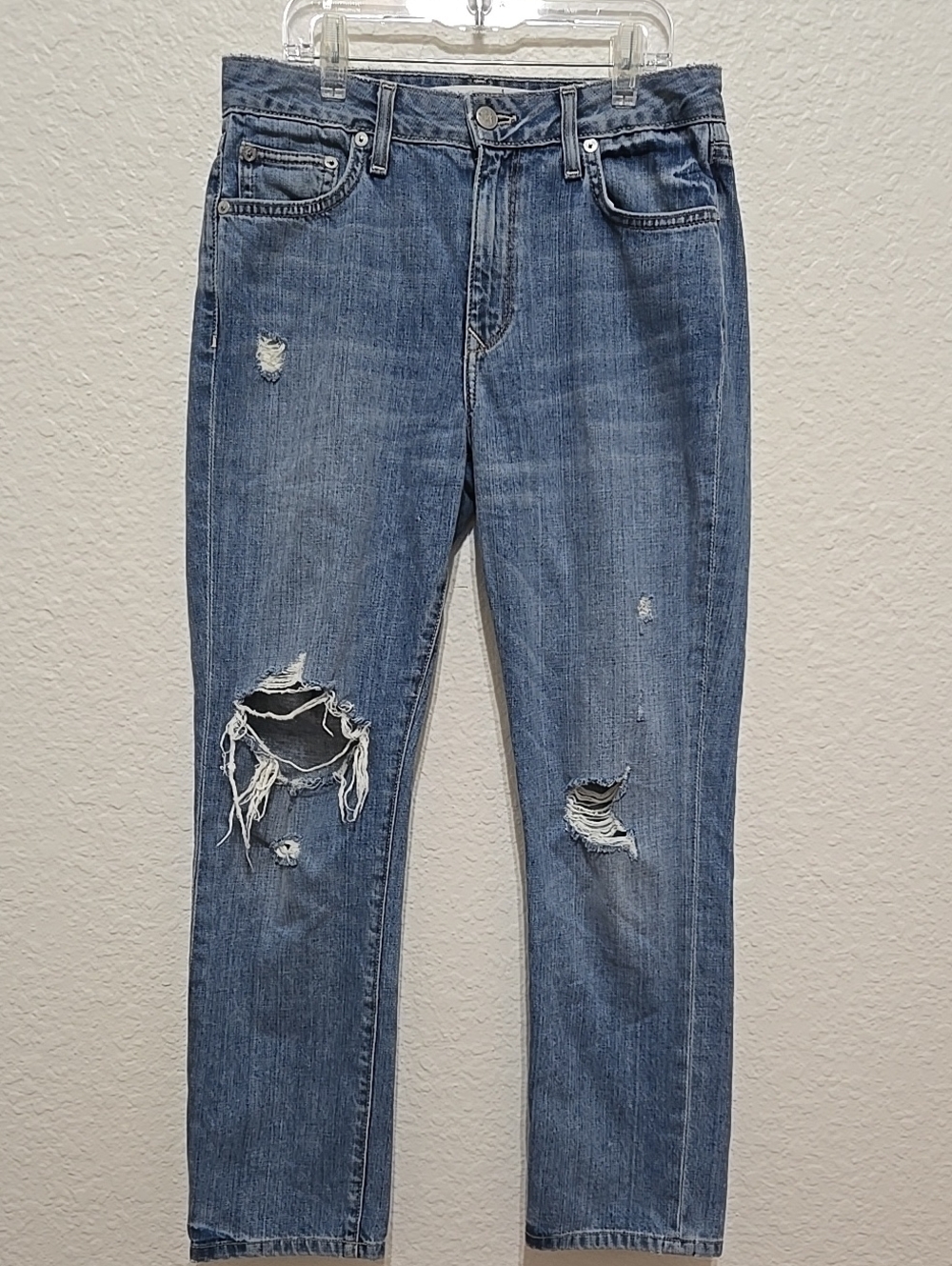 Lovers + Friends Carter Mid Rise Crop Slim Straight-Leg Oakgrove Color Jeans
